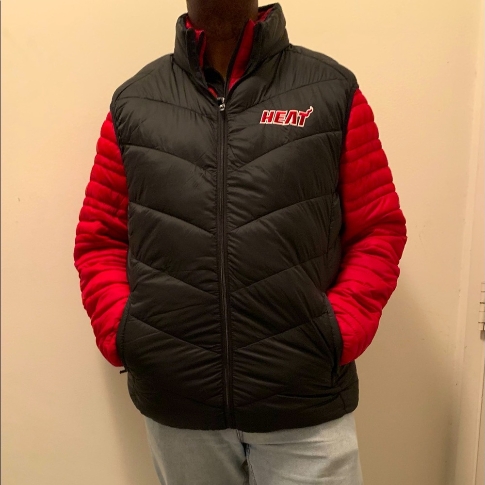 Miami Heat NBA 3 in 1 Vest and Jacket
